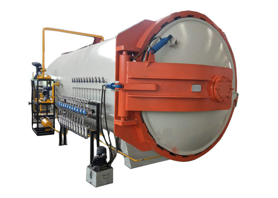 Endüstriyel Karbon Fiber Otoklav 3 Faz 5Mpa Yüksek Sıcaklıklı Üretim için