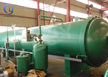 Enerji tasarruflu ahşap işleme tesisi Otomatik Ahşap Otoklavı Impregnasyon Tesisi