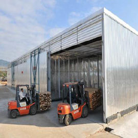 Otomatik büyük ölçekli fırın odun kurutma ekipmanları Elektrik gazı buhar ısıtma
