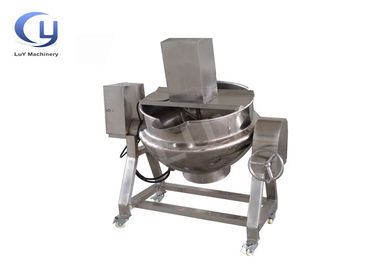200 Litre 500 L Endüstriyel Buhar Ceketli Kazan Bir Baskı Yapımcı
