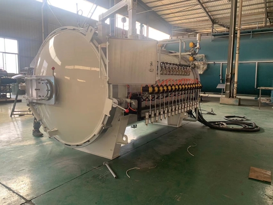 Üreticiler Doğrudan Satış Büyük Kompozit Karbon Fiber Otoklav Otomatik Laminasyonlu Cam Otoklav