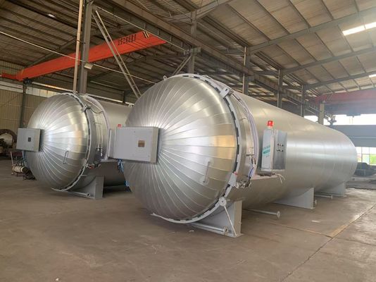 Spor Alanı Otoklav Güvenlik Kilitleme Sistemi Bağımsız Vakum Kontrolü Üretim Motor çekirdeği ile Kompozit Otoklav