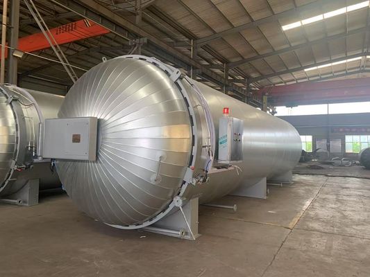 PLC Modülü Azot Sistemi Epoksi Otomobil Parçaları Mini Kompozit Otoklav
