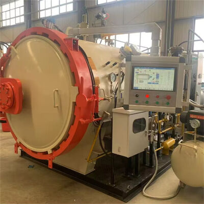 ISO CE Sertifikalı Çift Duvarlı Paslanmaz Çelik Enerji Tasarruflu Otoklav Kullanılan Kompozit Kütle Atık Isı Geri Kazanımı Düşük Tüketim