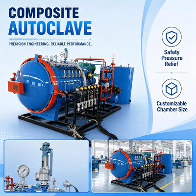 CE Sertifikalı Endüstriyel Otoklav Motoru Yüksek Güçlü 10Kw-700Kw Çok Gerilimli 380V/410V/220V Hassas Sıcaklık Basınç Kontrolü