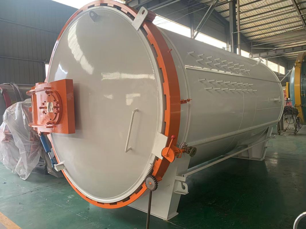 CE ASME Sertifikalı Karbon Fiber Otoklav Gemi Aksesuarları Kompozit Parça Kürleme Kalıplama Motor Çekirdek Parçası İle