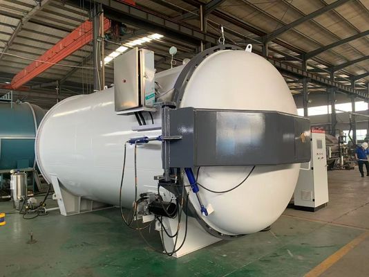 Tam Otomatik Havacılık Karbon Fiber Endüstriyel Otoklav Araba Parçaları Kaput Kanat Kompozit Otoklav Pompa Motor Çekirdek