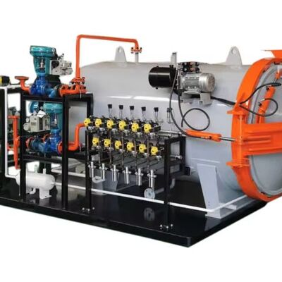 Vakum Ön Emprenye CE Karbon Fiber Koltuk Makinesi Yüksek Basınçlı Kompozit Otoklav Motor Çift Cidarlı Tank Yüksek Sıcaklık Geniş Kapasite