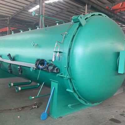 Lastik Geri Dönüştürme Makinesi Enerji tasarrufu Ekoloji dostu Tam Otomatik Kontrol Tasarım Basıncı 0.6-3.0Mpa Vulkanasyon Tankı