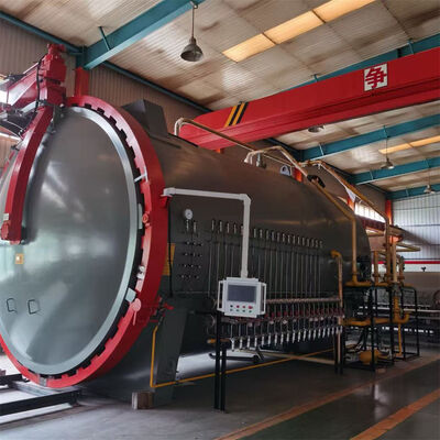 CE Onaylı Spor Malzemeleri için Yatay Otoklav Hızlı Isıtma Düşük Enerji Tüketimi Endüstriyel