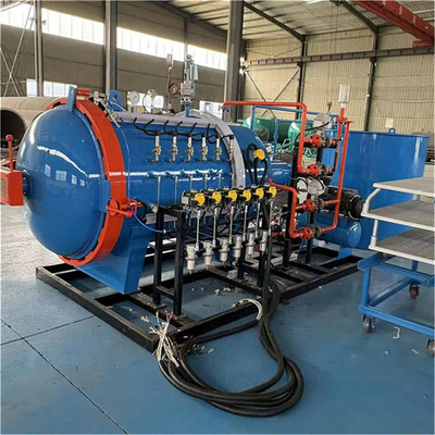 Karbon Fiber Prepreg Havacılık için Yüksek Basınçlı Kompozit Otoklav Kür Sistemi Otomatik Sıcaklık Kontrolü